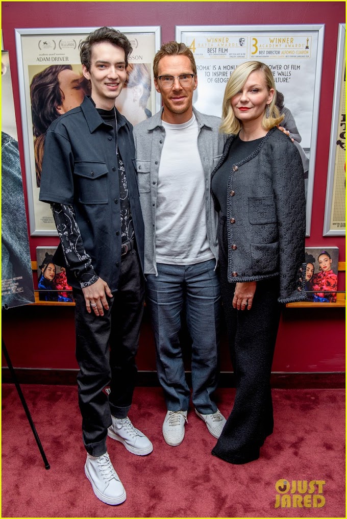    Benedict Cumberbatch, Kirsten Dunst Together attend an Screening in New York