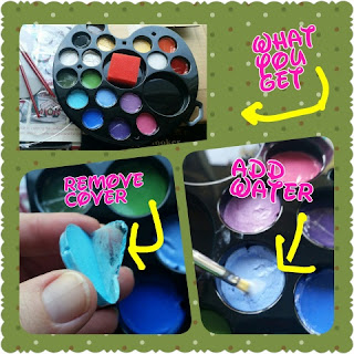 ava and frank face paint palette kit collage 2