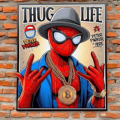 Spiderman cool image hd thug life