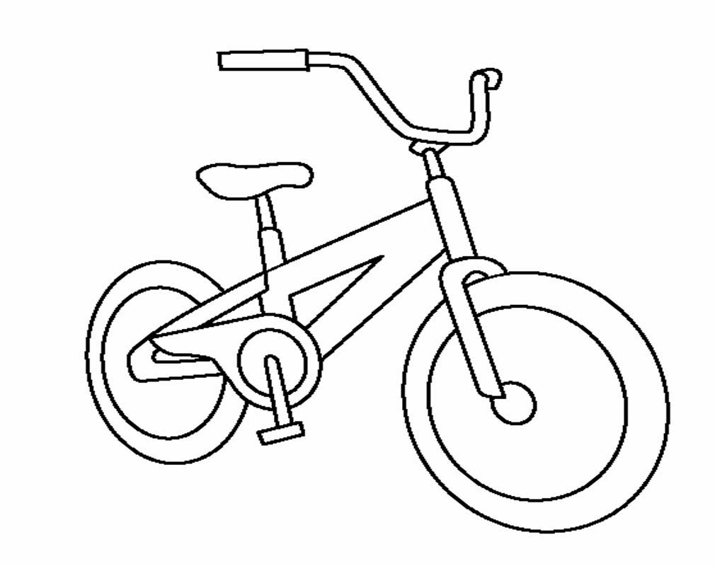 Mewarnai Gambar Sepeda