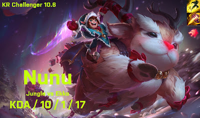 Nunu JG vs Ekko - KR Challenger 10.6