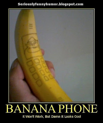 banana phone meme - won't work, looks super cool