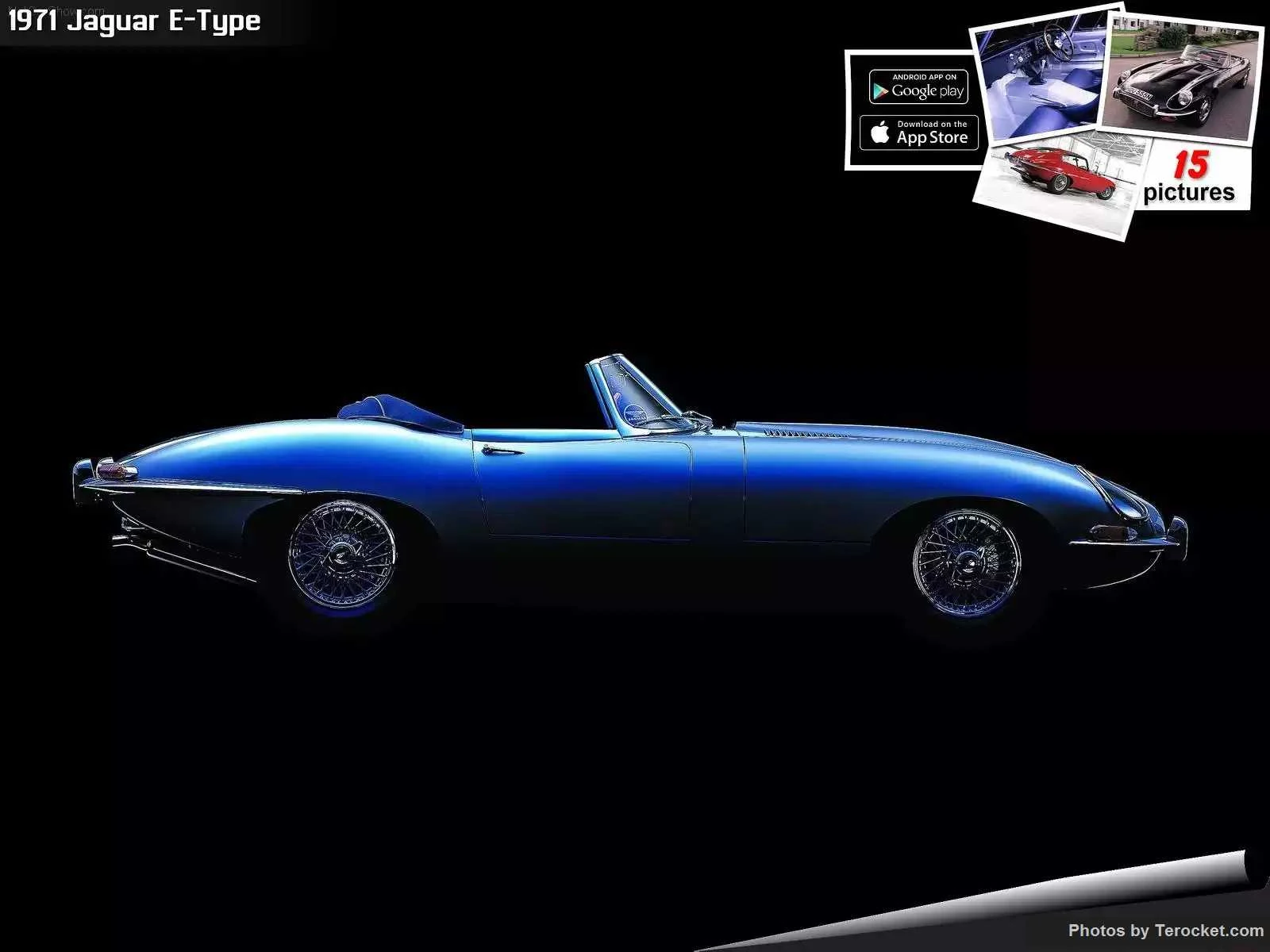 Hình ảnh xe ô tô Jaguar E-Type 1971 & nội ngoại thất