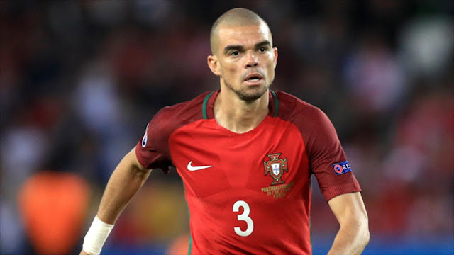 Pepe jugador seleccion Portugal