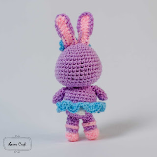 Stella lou rabbit amigurumi crochet toy