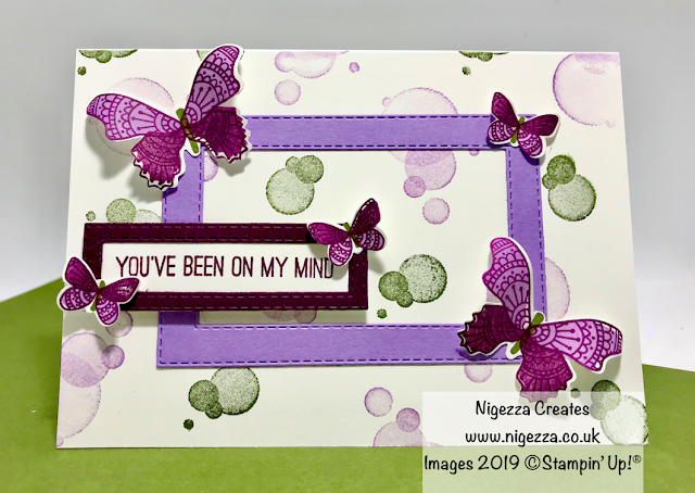 butterfly gala duet punch Stampin Up