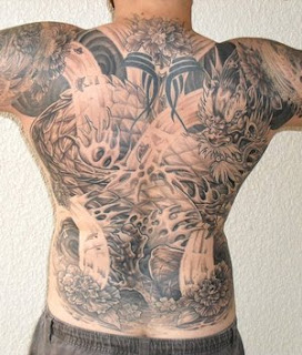 Back Body Japanese Tattoo Ideas Especially Dragon Tattoo Designs With Picture Back Body Japanese Dragon Tattoo Gallery 3