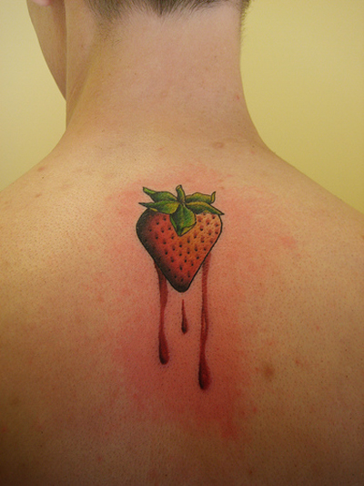 strawberry tattoo designs also represented different things to different 