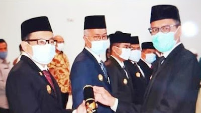 Delapan Pejabat Sementara Kepala Daerah Di Sumbar Dikukuhkan 