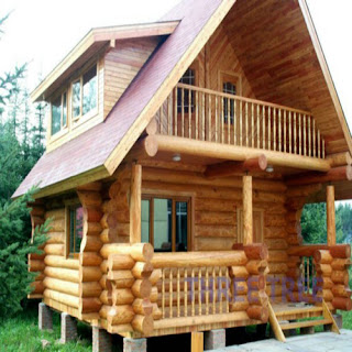Bentuk Gambar Rumah on Home Design Inspirasi Dekorasi  Log Wooden House   Gambar Rumah
