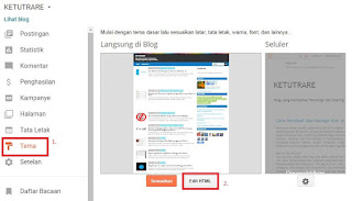 dashboard blogger ketutrare