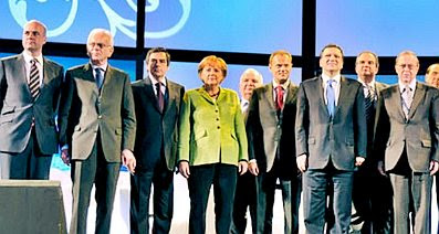 Angela Merkel and colleagues