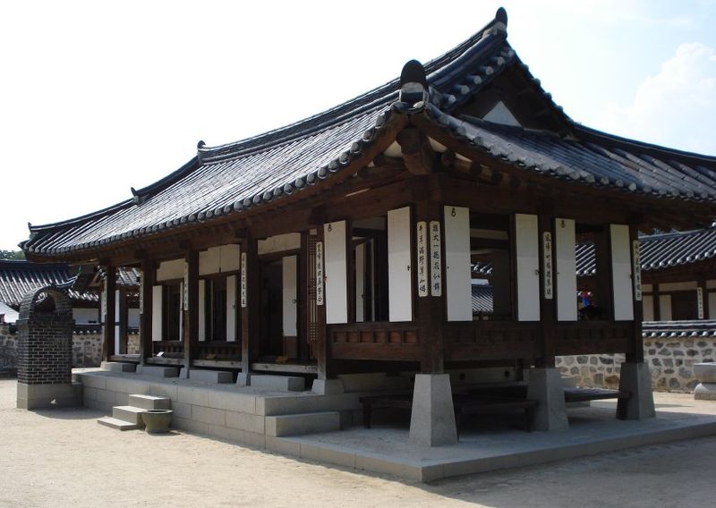 HANOK rumah  adat Korea  Selatan chaca kansha