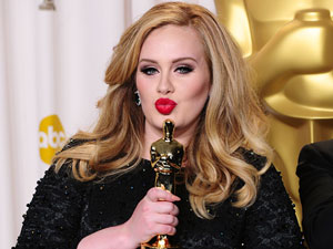 She's no little lady but Adele a lways looks gorgeous with flawless ...