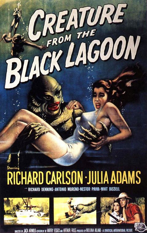 Creature from the Black Lagoon movie poster