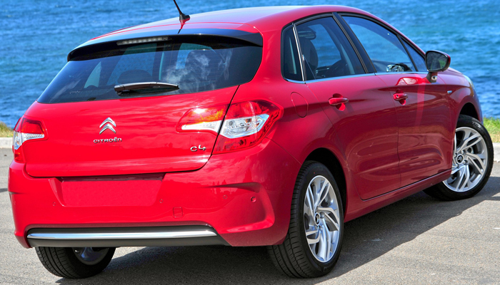 Citroen C4 Hatchback Rear-View