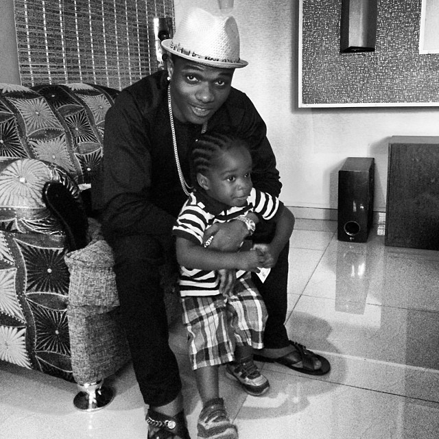 'My Everything''- Wizkid gushes over first son,Boluwatife 