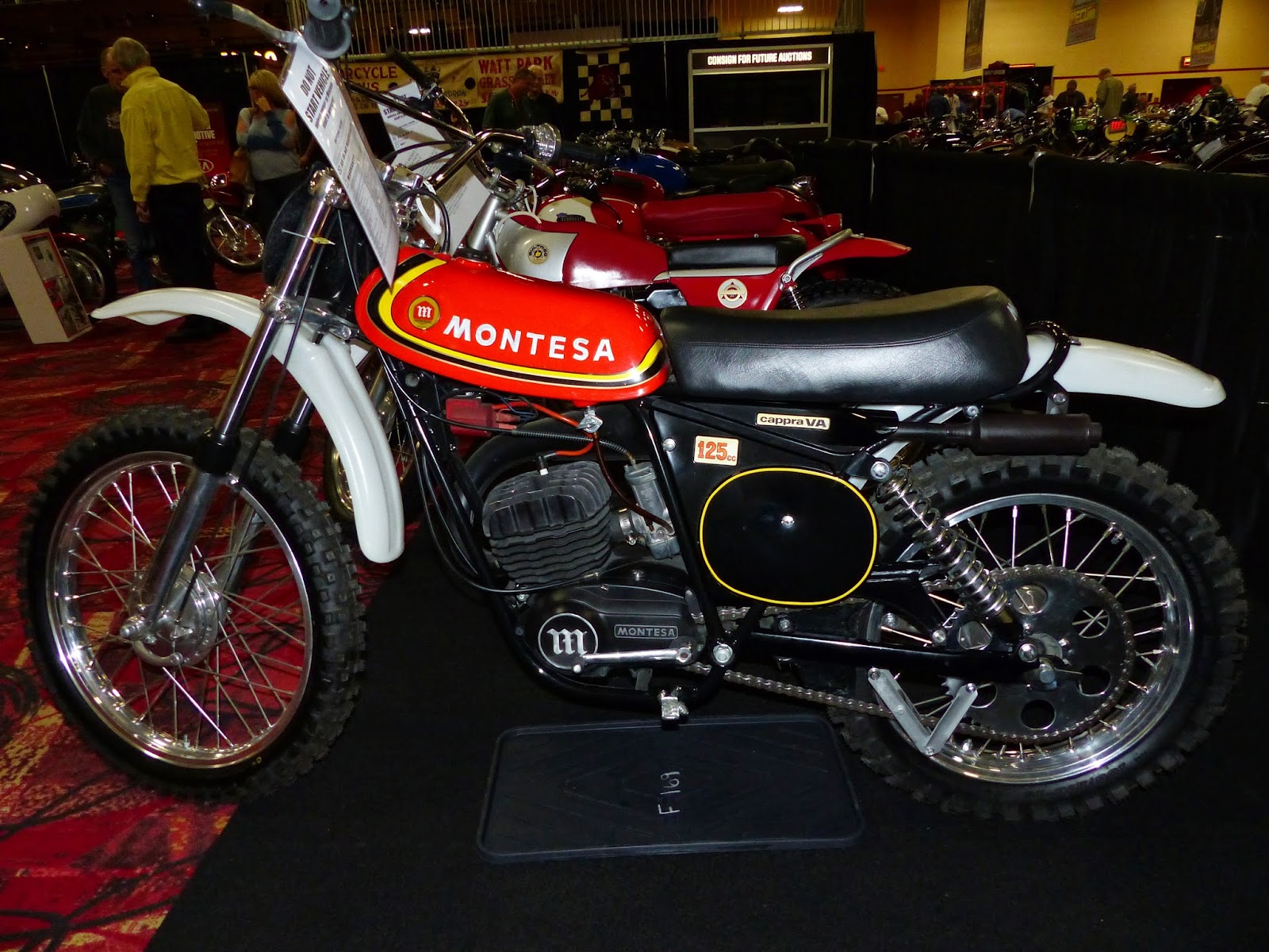 OldMotoDude: 1976 Montesa Cappra 125 MX for sale at the 2015 Mecum Las Vegas Motorcycle Auction