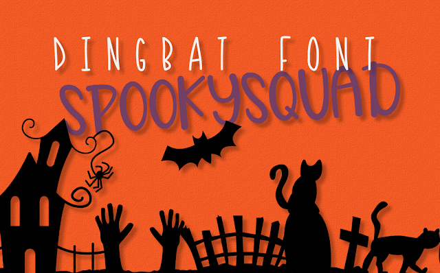 fall crafts, Silhouette fonts, Cricut fonts, halloween fonts, commercial use fonts