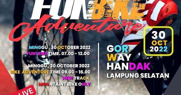 Dispora Lampung Selatan Bakal Gelar Fun Bike Adventure 2022, Catat Tanggalnya Dan Daftar Segera!