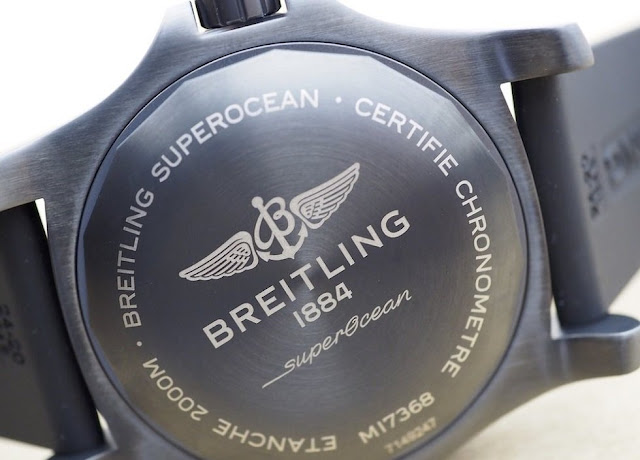 New For April: Breitling Superocean Chronometers Blue Ceramic Bezel Stainless Steel Diver Replica Watches Review