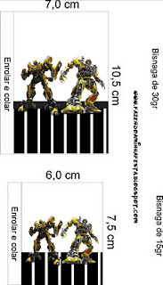 Transformers, Free Printable Labels.