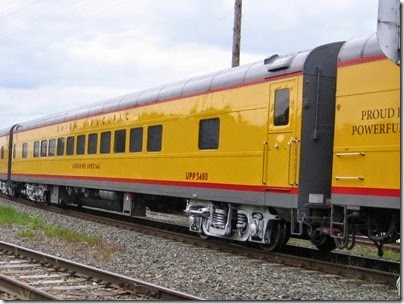 IMG_6330 Union Pacific 44-Seat Coach #5480 Sunshine Special at Peninsula Jct on May 12, 2007