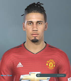 PES 2019 Faces Chris "Mike" Smalling By Hugimen