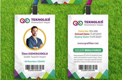 25 Contoh Desain ID Card Keren Untuk Inspirasi - GRAFIS 