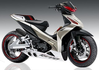 Gambar modifikasi motor Honda Revo  100cc Terbaru Keren dan 