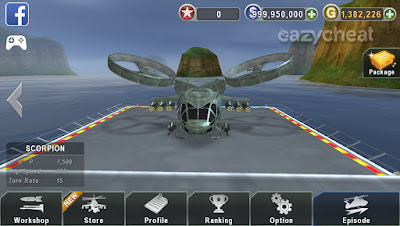 Gunship Battle Helicopter 3D v2.3.20 Mod Apk Terbaru