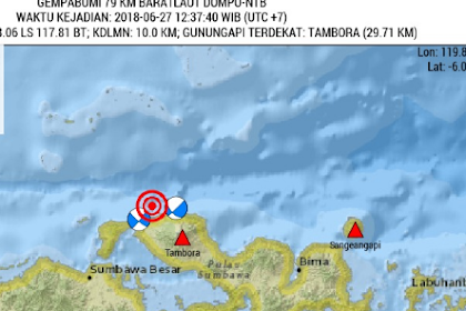 Gempa Terkini di Timur Laut Malukutenggara Barat dengan Magnitudo 5,0: Berita BMKG Terbaru 2023