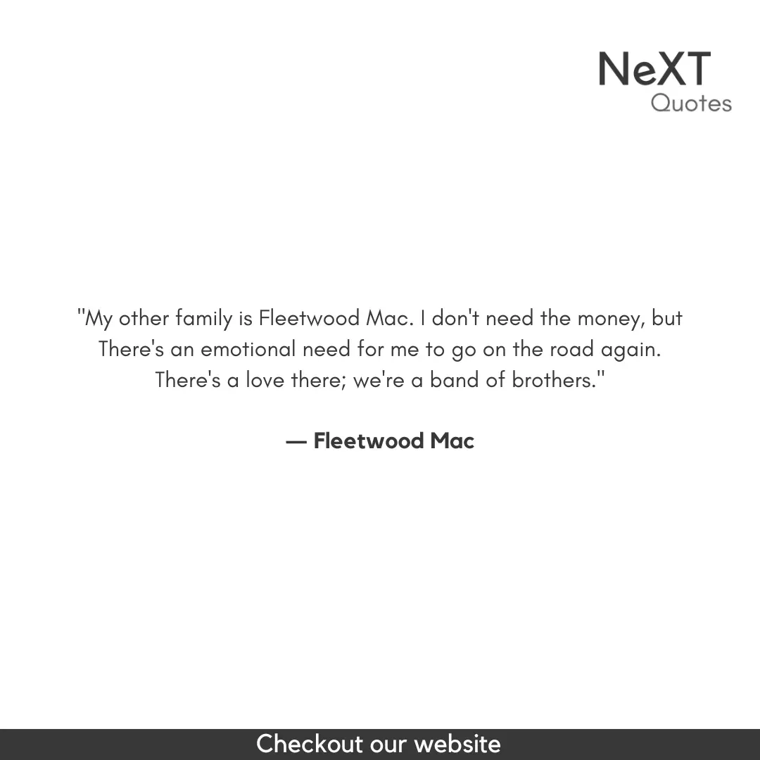 Fleetwood Mac Quotes