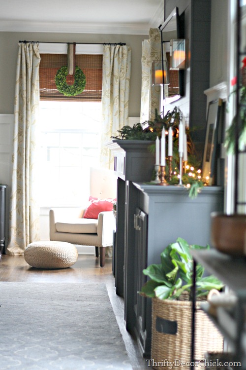 fireplace with built ins