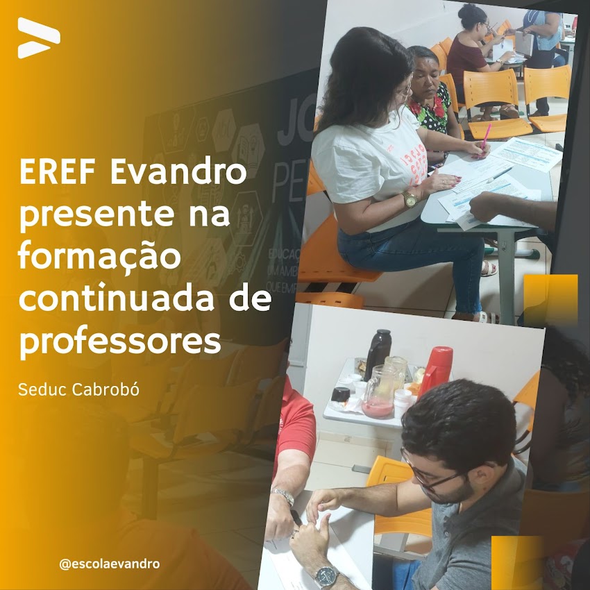 Formação continuada de professores  na Seduc Cabrobó 