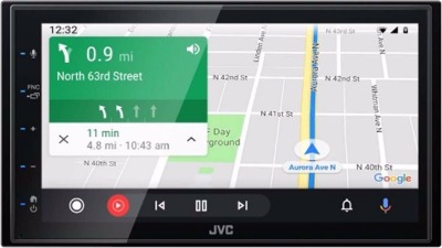 JVC autoradio met navigatie (Carplay en Android Auto)
