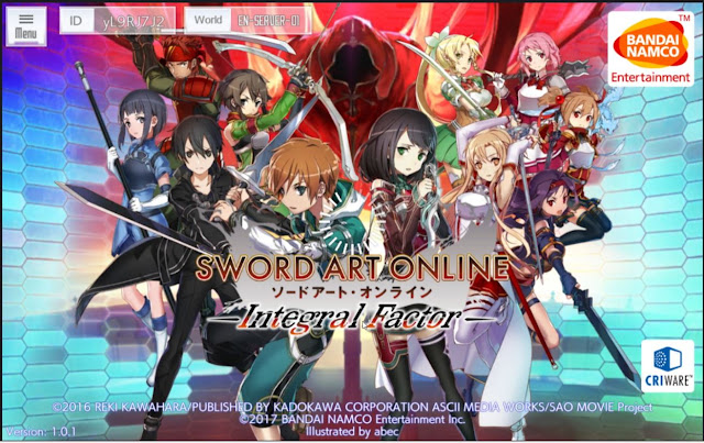 Download Game Android Sword Art Online: Integral Factor