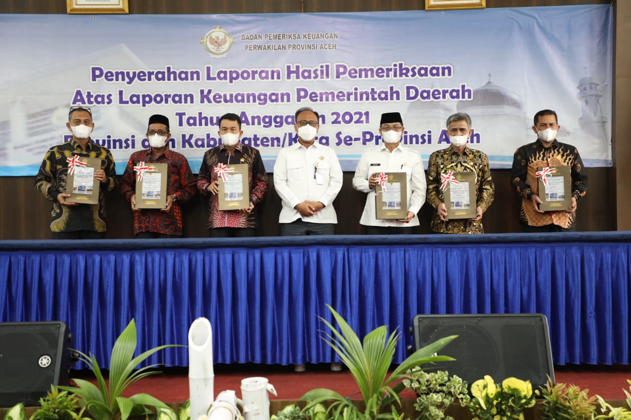 Pemkab Aceh Utara Kembali Terima WTP Bersama Dua Kabupaten Lainnya di Aceh