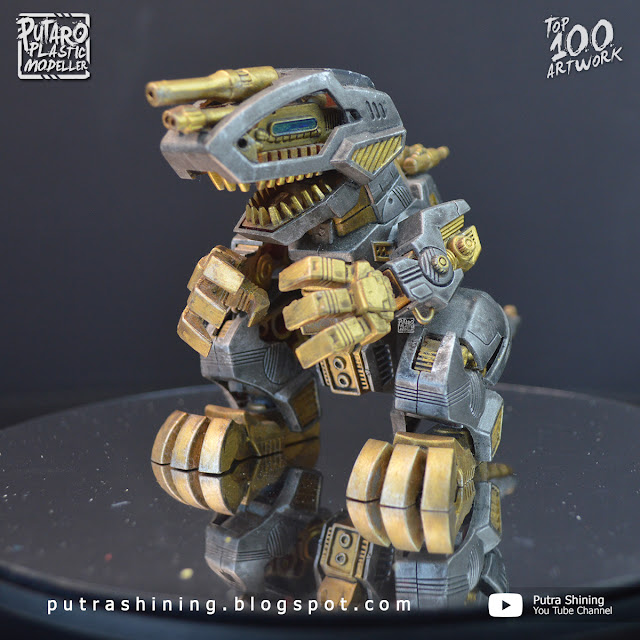 Putra Shining Top 100 Artwork | Gunpla | Transformers | Toys | Customize Weathering