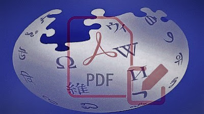 انشاء كتاب الكتروني PDF للمقالات من موقع ويكيبيديا