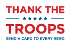 Logo for thank the troops campaign