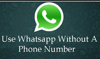 How to use WhatsApp without Mobile Number 2016