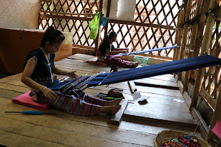  The Karen Ladies Making garments in Karen Village