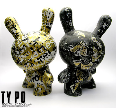 San Diego Comic-Con 2011 Exclusive Ty_po 8 Inch Dunnys by Ryan the Wheebarrow