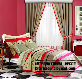 Interior Decor Idea: Stylish kids room curtains with duvet sets ...