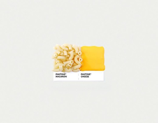 Pantone Food Combinations