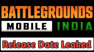 Release Date of Battleground Mobile India