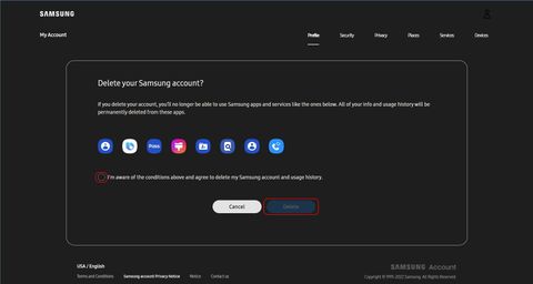 How To Erase A Samsung Account