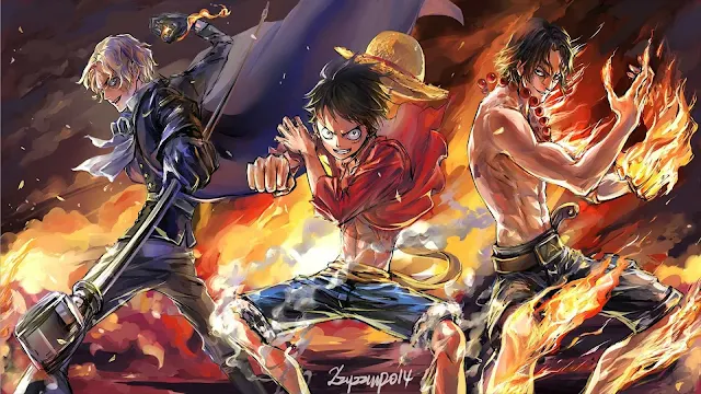 One Piece Artwork Anime wallpaper.