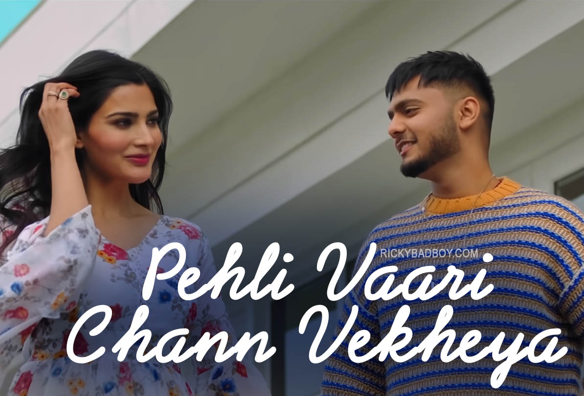 CHAN VEKHYA LYRICS - HARNOOR Ft Sanjana Singh